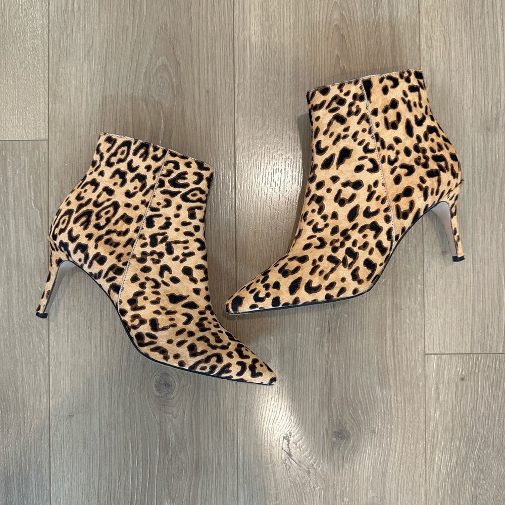Cheetah High Heel Boots